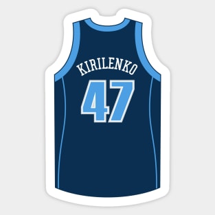 Andrei Kirilenko Utah Jersey Qiangy Sticker